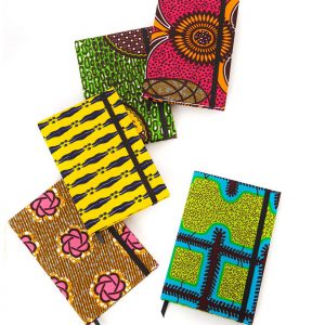 Ankara Wax Cloth Covered Journals And Sketchbooks