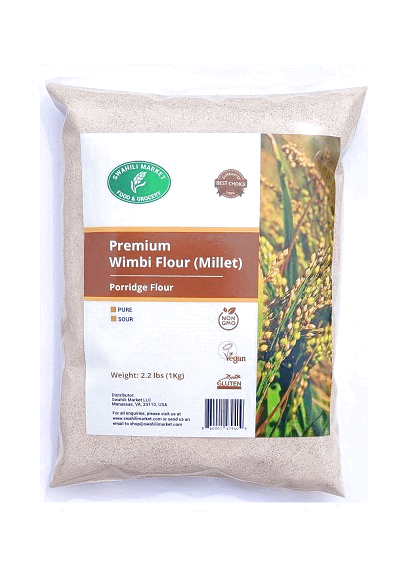 Premium Wimbi (Pure & Sour Millet Flour) from Kenya - Swahili Market