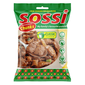 Sossi Soybean Protein Mince, Beef, Chunk Classic Flavour from Kenya | Meat Alternative - Image 1