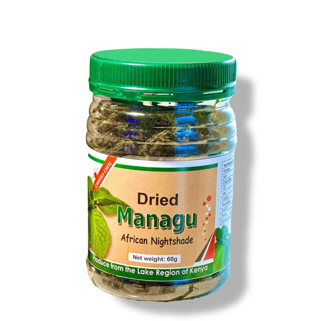IREN Dried African Leafy Vegetables (Managu, Lisutsa, Osuga, Linagu